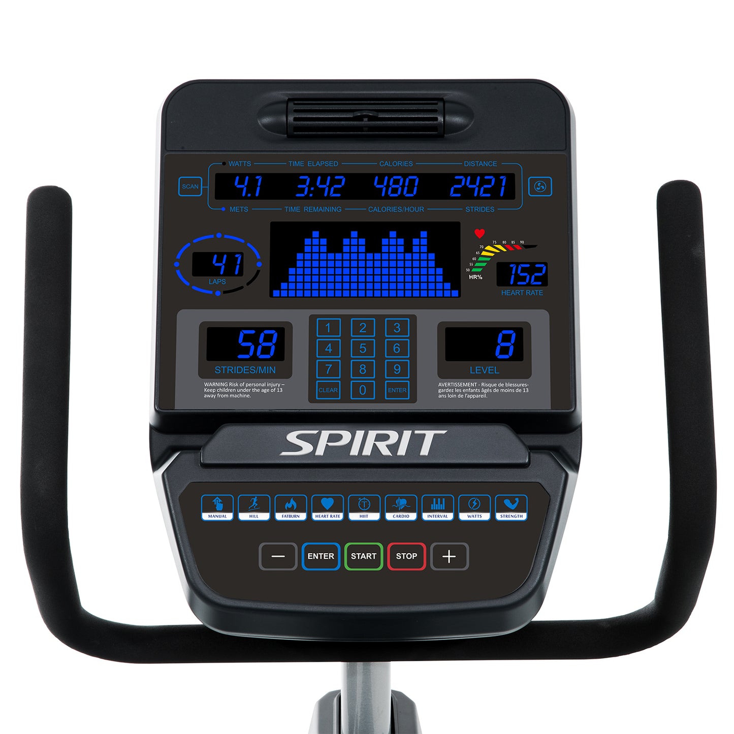 Spirit CE900 Full Commercial Elliptical