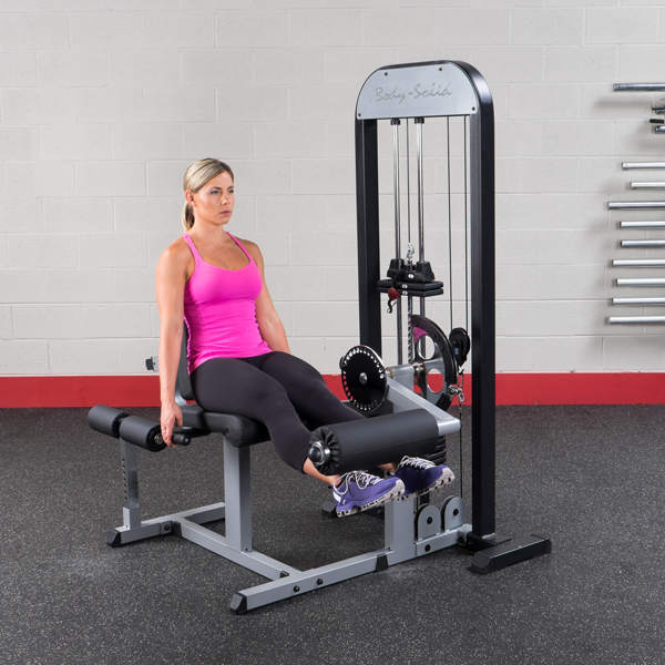 Body-Solid PRO Select GCEC-STK Leg Extension Leg Curl (Black)