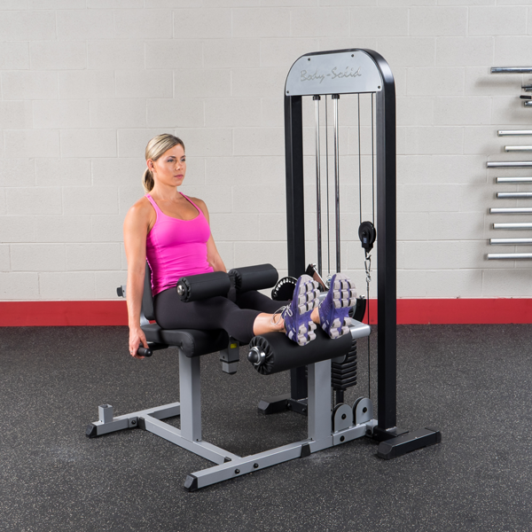 Body-Solid PRO Select GCEC-STK Leg Extension Leg Curl (Black)
