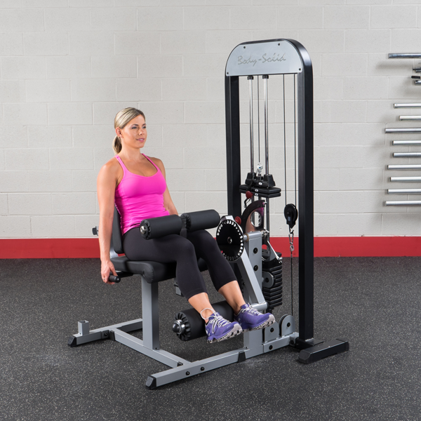 Body-Solid PRO Select GCEC-STK Leg Extension Leg Curl (Black)