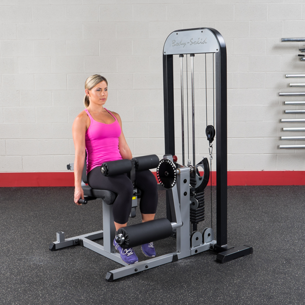 Body-Solid PRO Select GCEC-STK Leg Extension Leg Curl (Black)