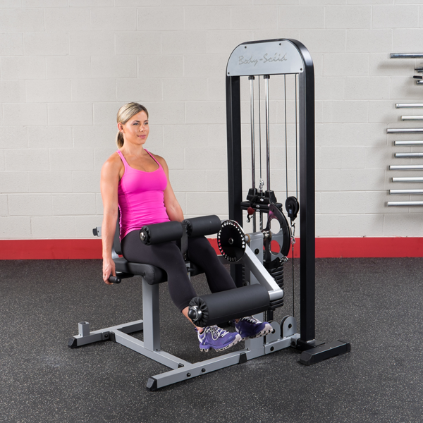 Body-Solid PRO Select GCEC-STK Leg Extension Leg Curl (Black)