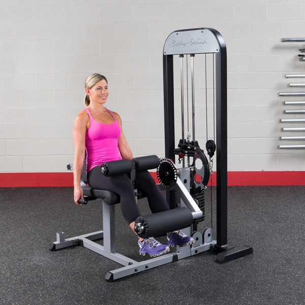 Body-Solid PRO Select GCEC-STK Leg Extension Leg Curl (Black)