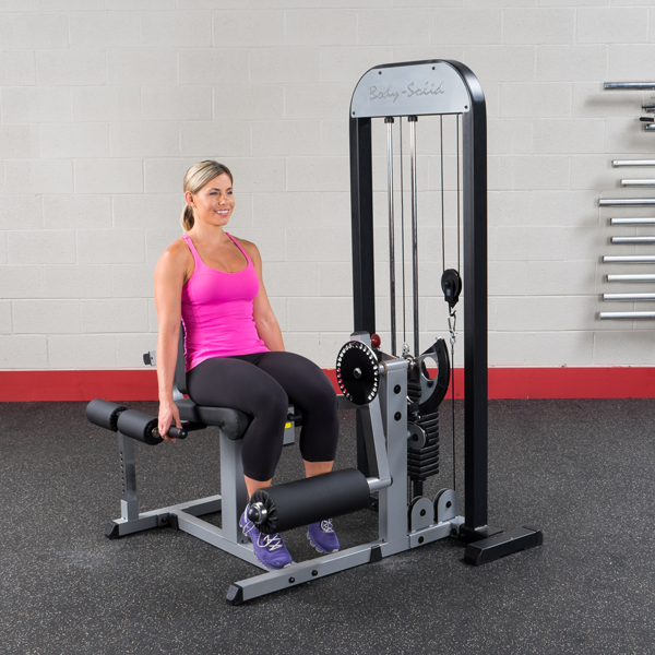 Body-Solid PRO Select GCEC-STK Leg Extension Leg Curl (Black)