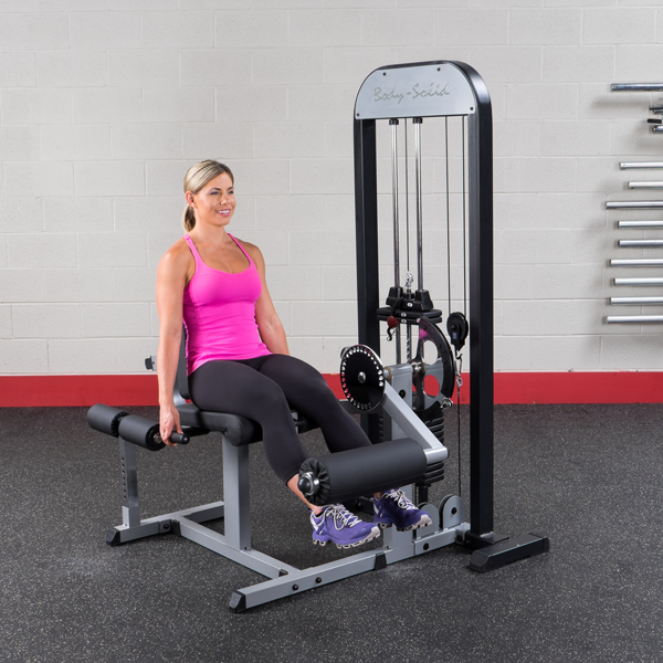 Body-Solid PRO Select GCEC-STK Leg Extension Leg Curl (Black)