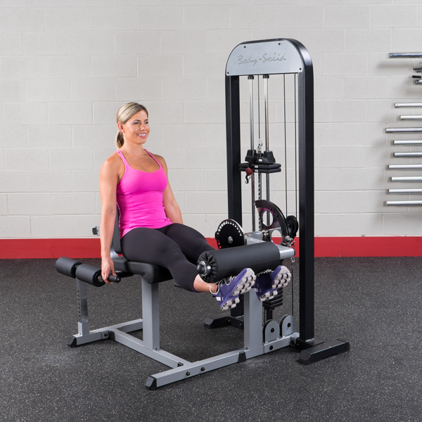 Body-Solid PRO Select GCEC-STK Leg Extension Leg Curl (Black)