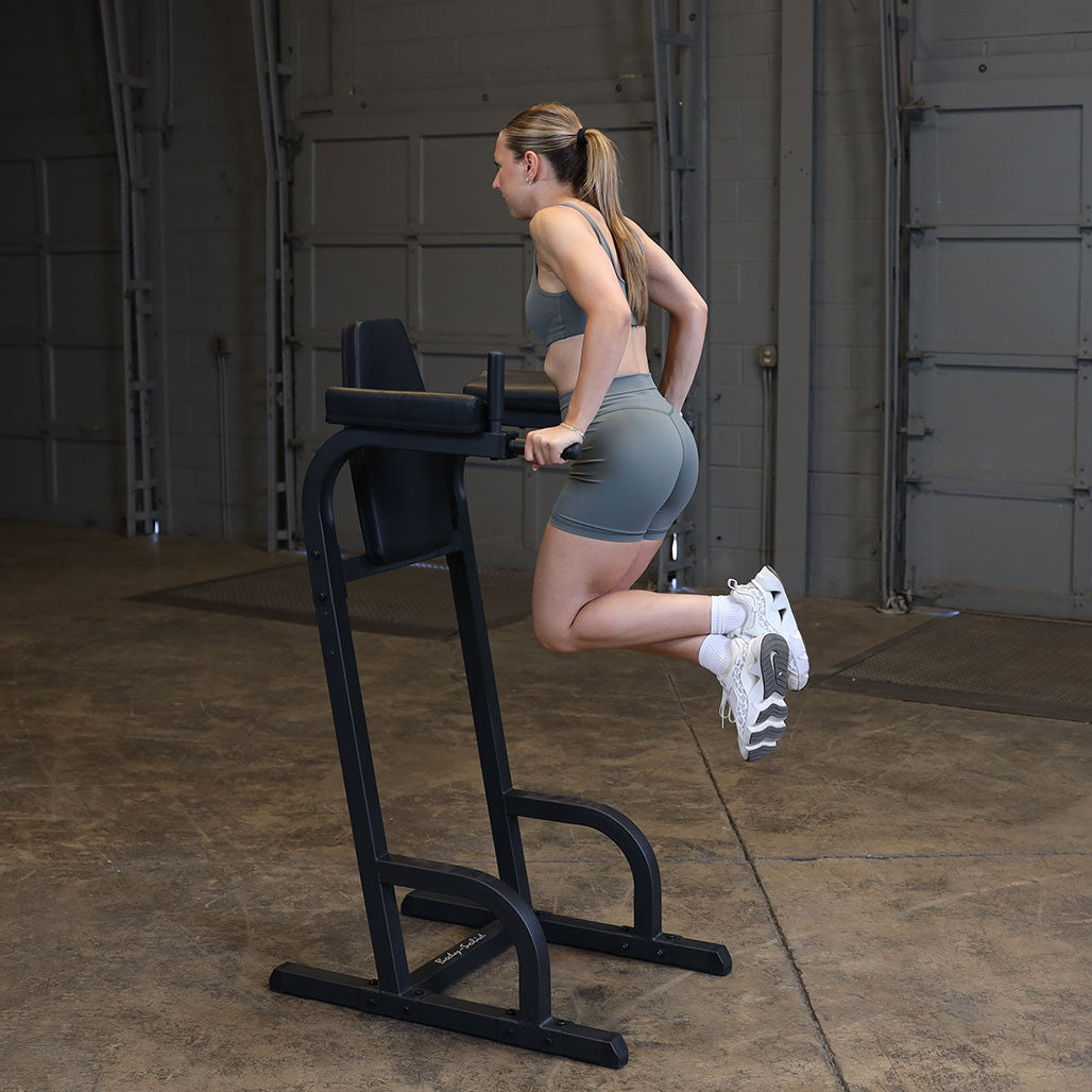 Body-Solid GVKR60B Vertical Knee Raise and Dip