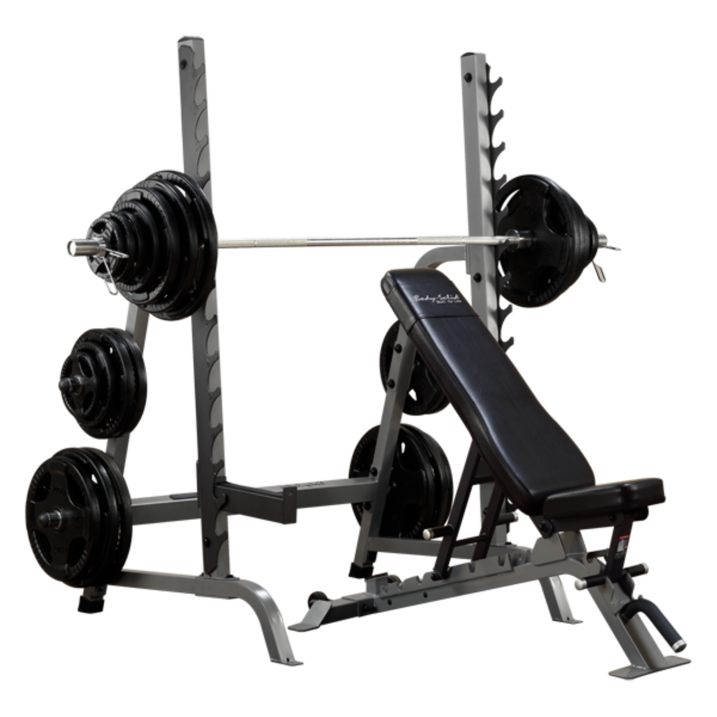 Body-Solid Pro Clubline SDIB370 Bench Rack Combo