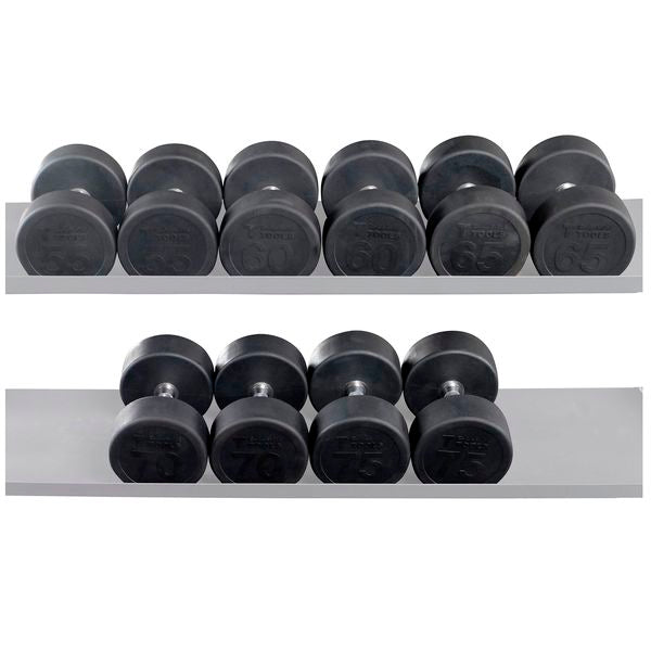 Body-Solid Round Rubber Coated Dumbbell Sets