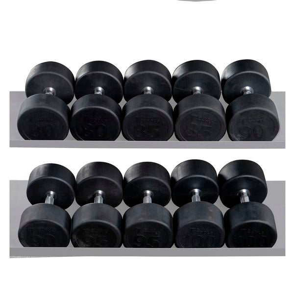 Body-Solid Round Rubber Coated Dumbbell Sets