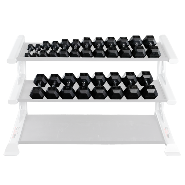 Body-Solid Rubber Coated Hex Dumbbell Sets