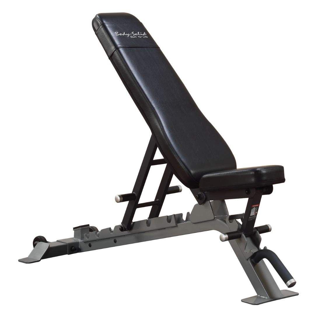 Body Solid Pro Clubline SFID325 Adjustable Bench Open Box Silver