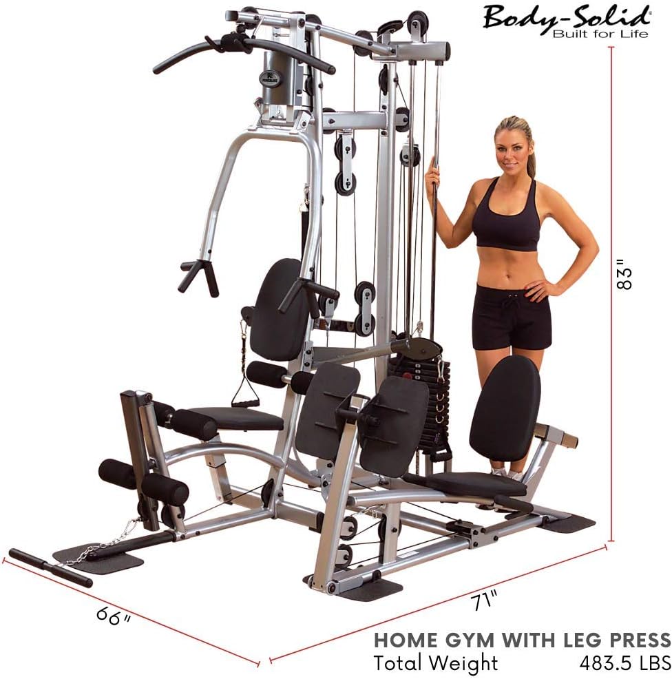 Body-Solid Powerline P2LPX210 Home Gym with 210 lb. Stack