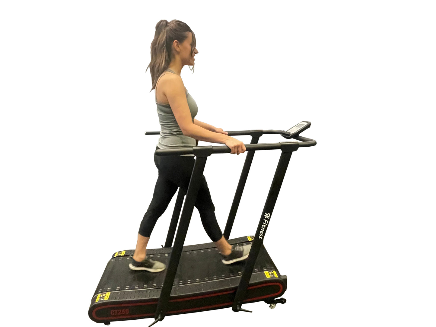 SB Fitness CT250 Self-Generated Curved Walking Treadmill