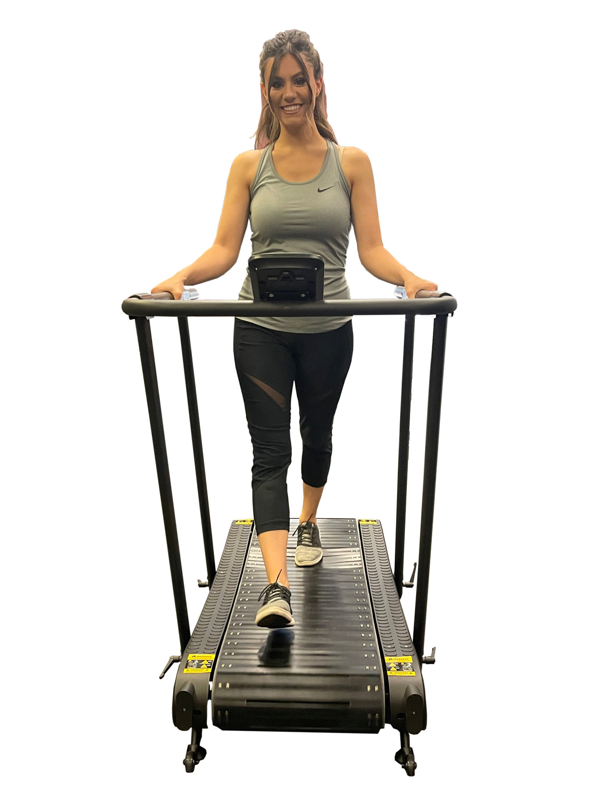 SB Fitness CT250 Self-Generated Curved Walking Treadmill (Scratch and Dent)
