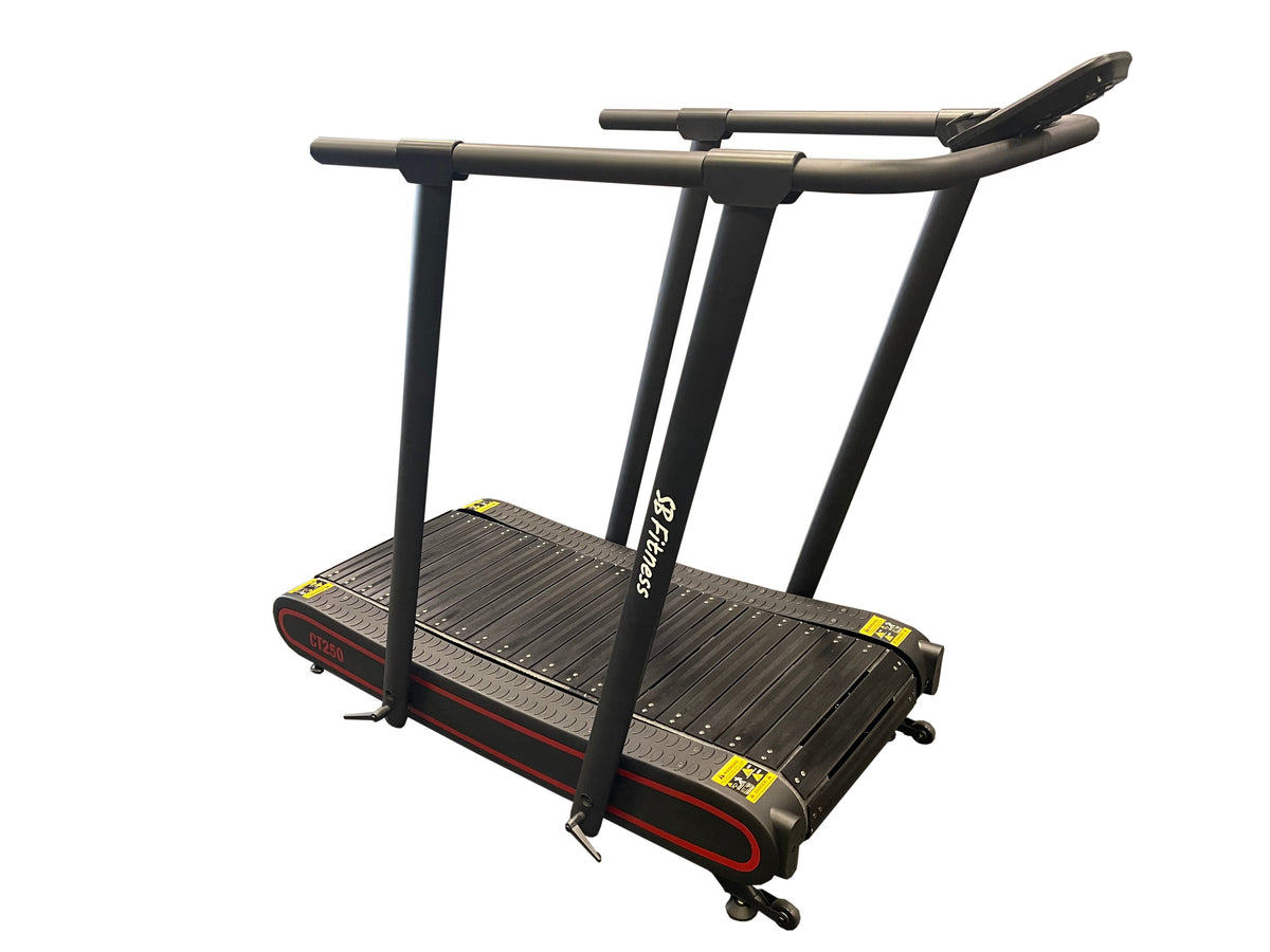 SB Fitness CT250 Self-Generated Curved Walking Treadmill (Scratch and Dent)