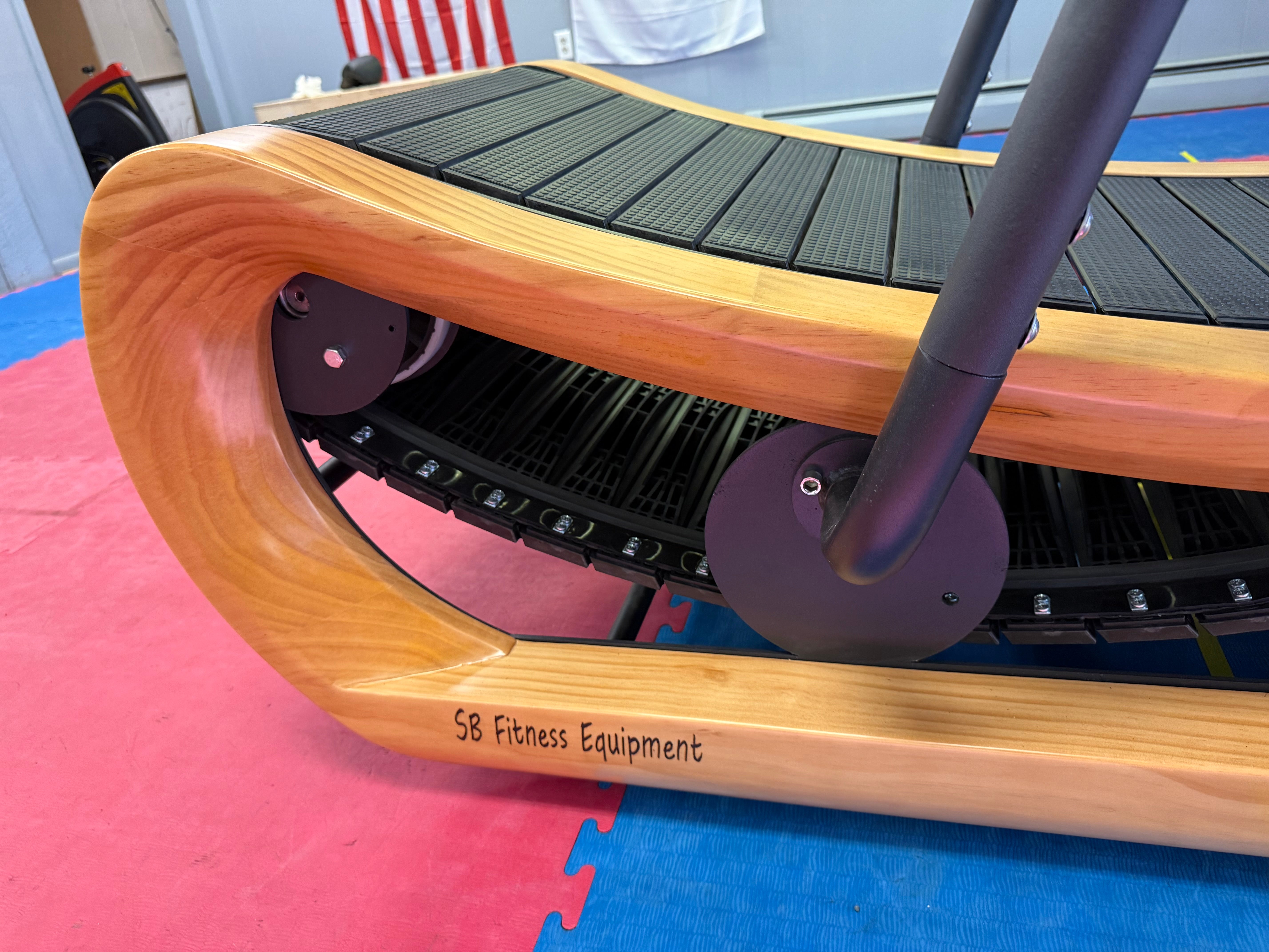 SB Fitness CT850 SprintMaxx Self Generated Cherry Wood Curved