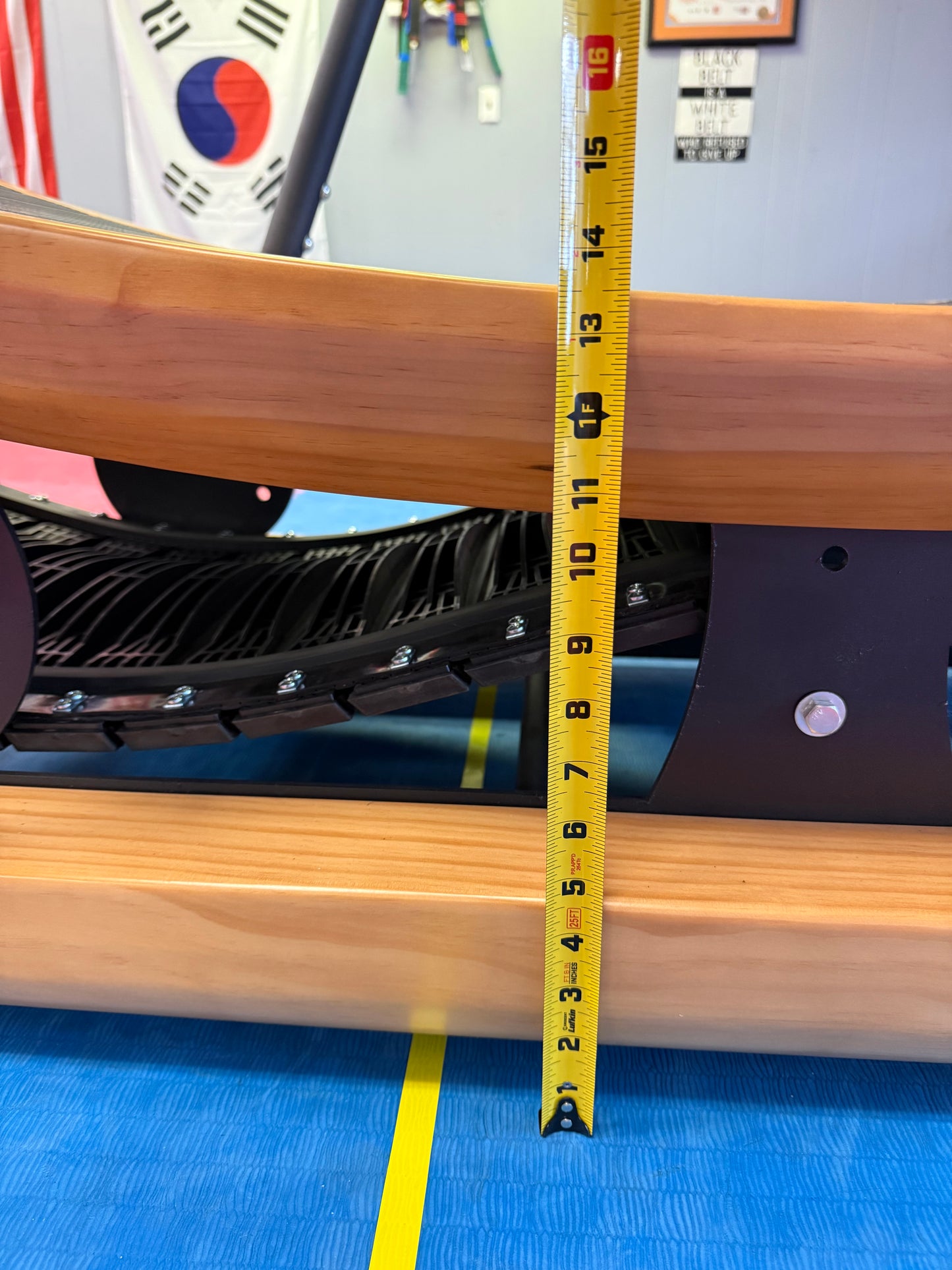 SB Fitness CT850 SprintMaxx Self Generated Cherry Wood Curved Treadmill