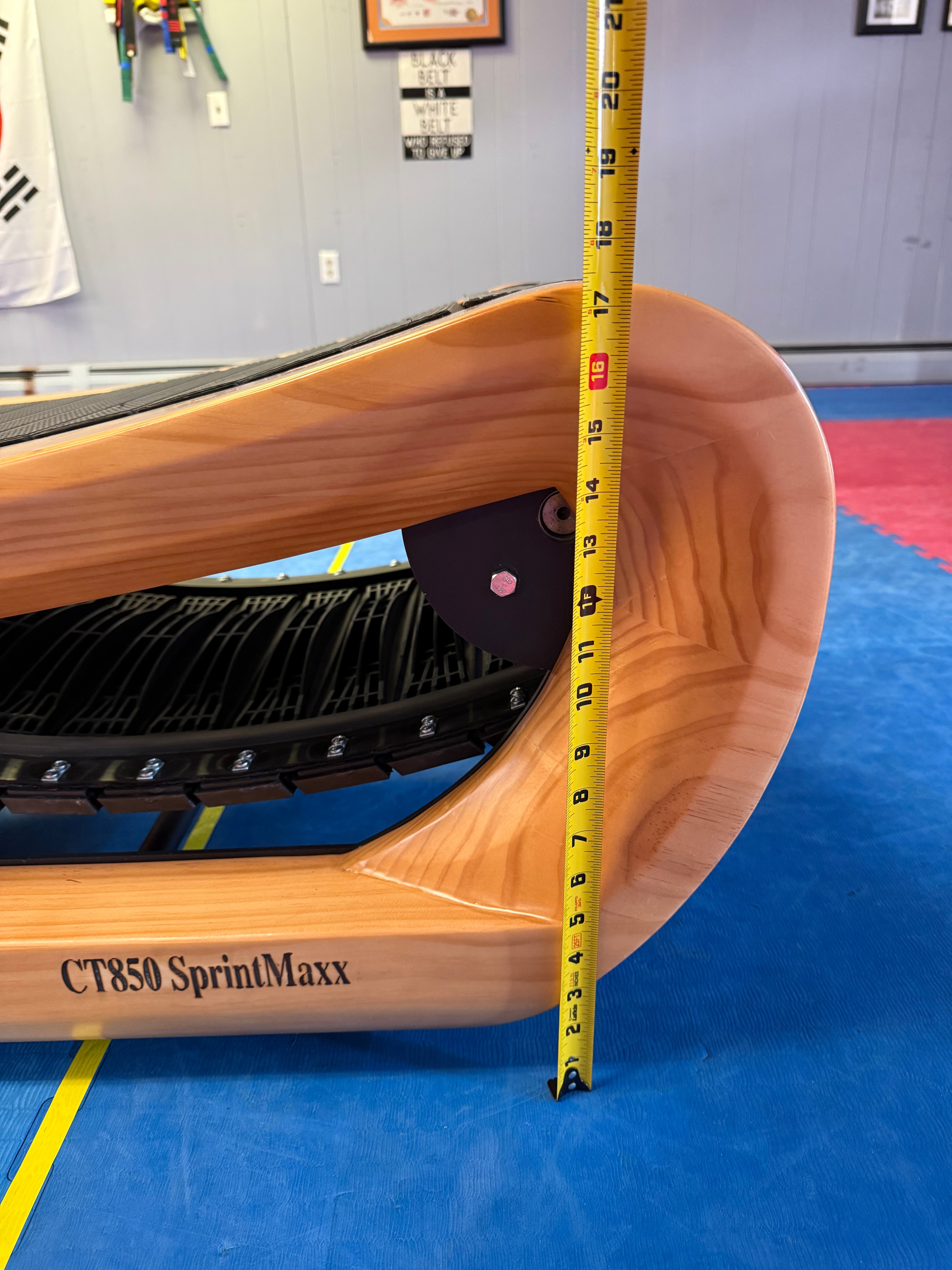 SB Fitness CT850 SprintMaxx Self Generated Cherry Wood Curved