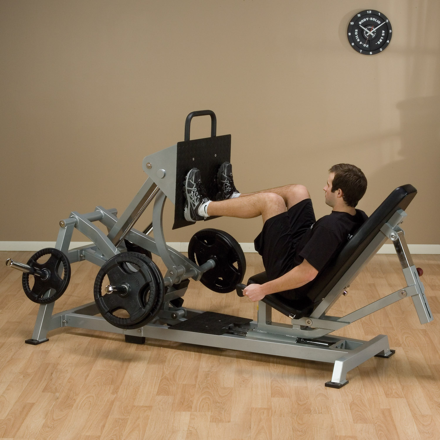 Leverage leg discount press machine