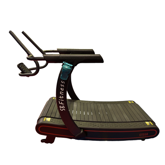 SB Fitness CT550 Self Generated Curved Treadmill