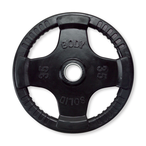 Body-Solid Rubber Grip Olympic Plates Package