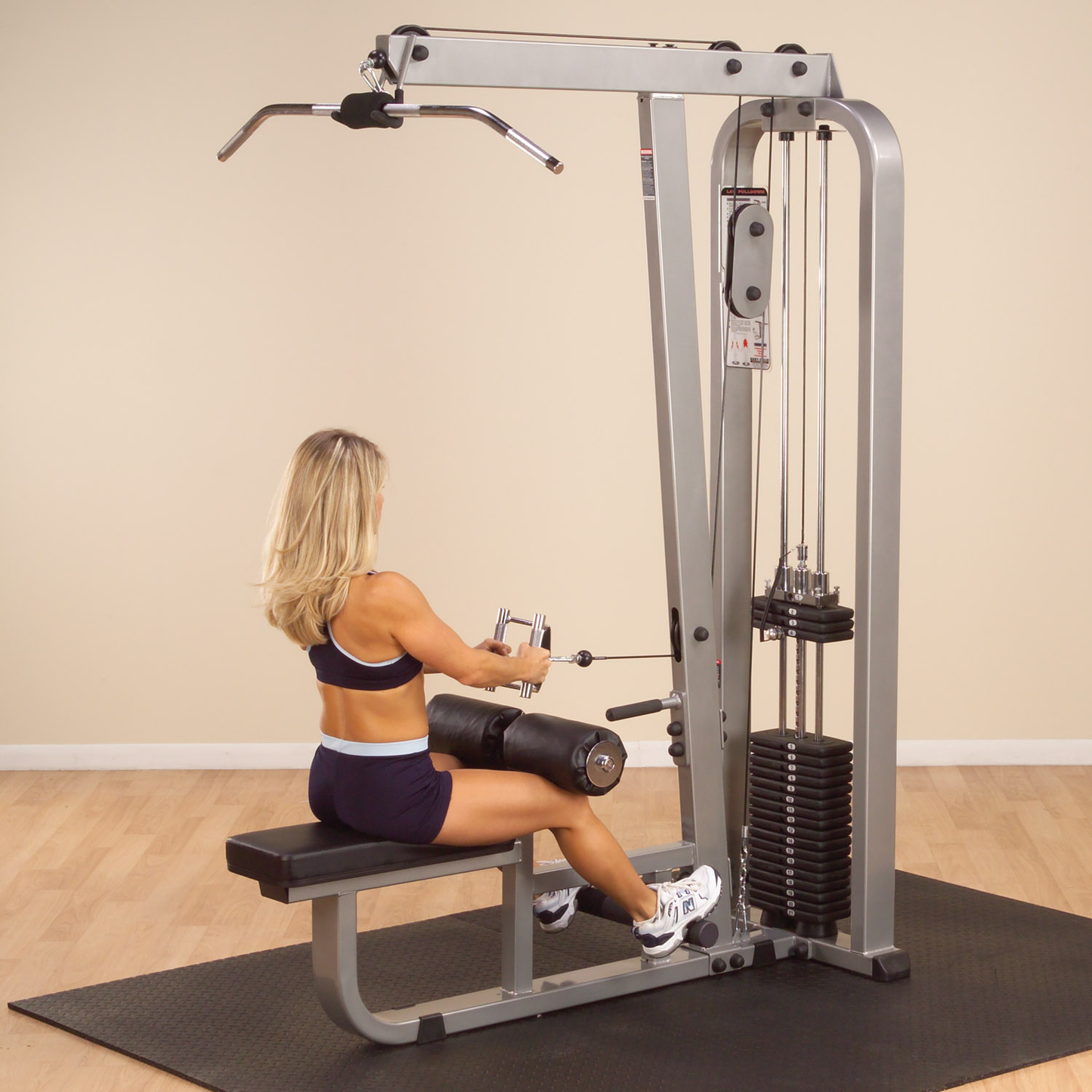 Body-Solid Pro ClubLine SLM300G/3 Lat Pulldown / Mid-Row with 310lb Stack
