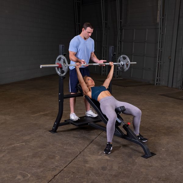 Body-Solid SOIB250 Pro Clubline Incline Olympic Bench