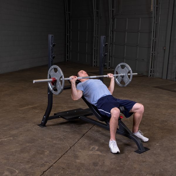 Body-Solid SOIB250 Pro Clubline Incline Olympic Bench