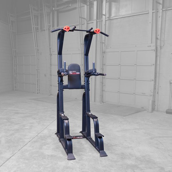 Body-Solid Pro Clubline SVKR1000B Vertical Knee Raise and Dip Station