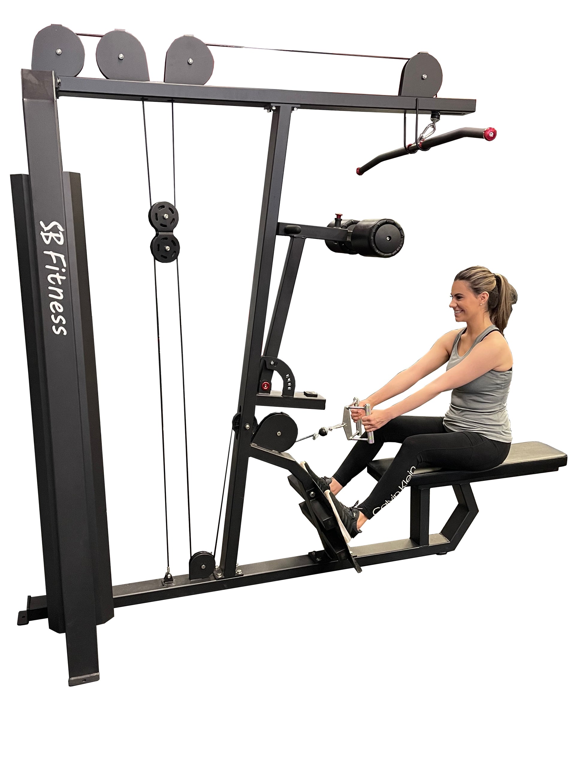 SB Fitness LPLR200S Commercial Lat Pulldown/Low Row Combo