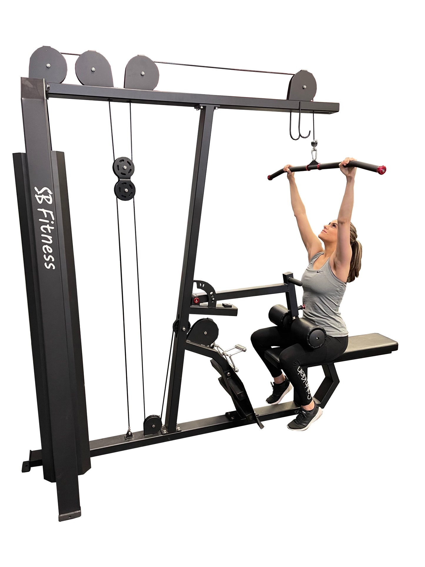 SB Fitness LPLR200S Commercial Lat Pulldown/Low Row Combo