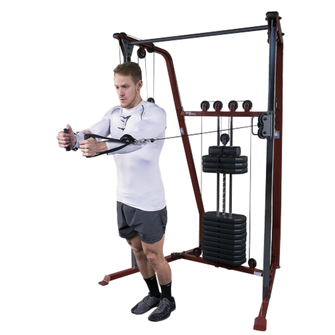 Body-Solid BFFT10R Best Fitness Functional Trainer (Red)