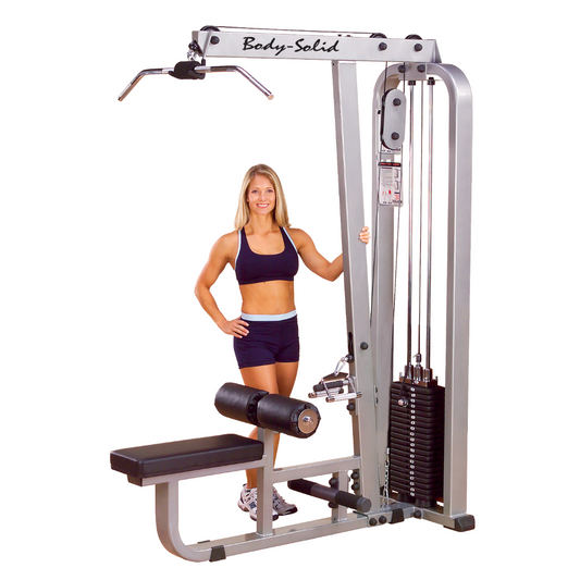 Body-Solid Pro ClubLine SLM300G/2 Lat Pulldown / Mid-Row with 210lb Stack