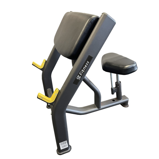 SB Fitness PCB550 Commercial Preacher Curl Bench